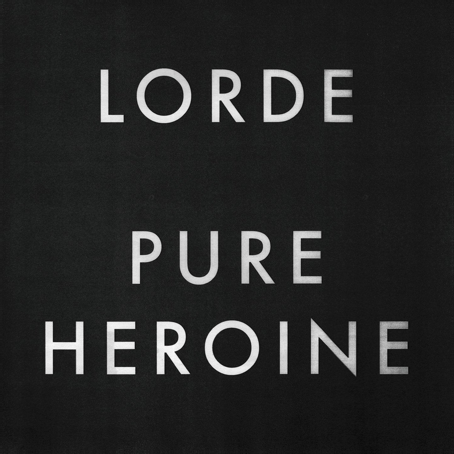 Lorde Pure Heroine Vinyl LP 2013