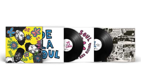 De La Soul - 3 Feet High And Rising Black Vinyl 2LP