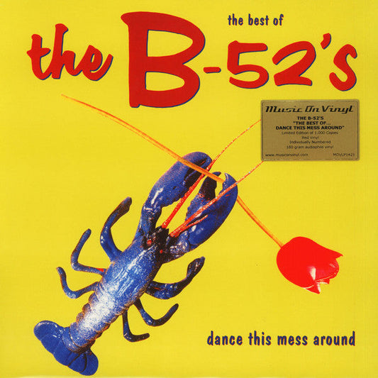 The B-52's – The Best Of - RED COLOURED VINYL 180 GRAM LP - NUMBERED