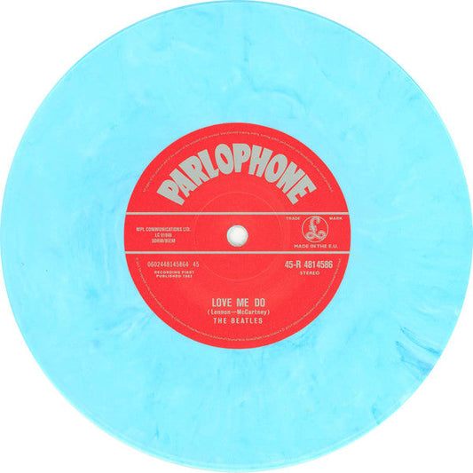 The Beatles – Now And Then - BLUE & WHITE MARBLED COLOURED VINYL 7" SINGLE - NEW