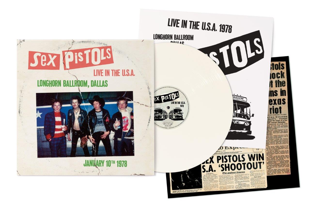 Sex Pistols - Live In USA Atlanta 1978 3 Red, White & Blue Vinyl LPs + 3CD Bundle ****