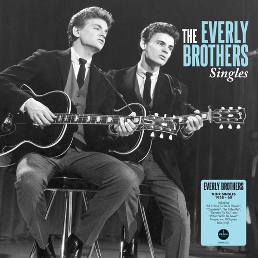 Everly Brothers – Singles - BLUE COLOURED VINYL 180 GRAM LP