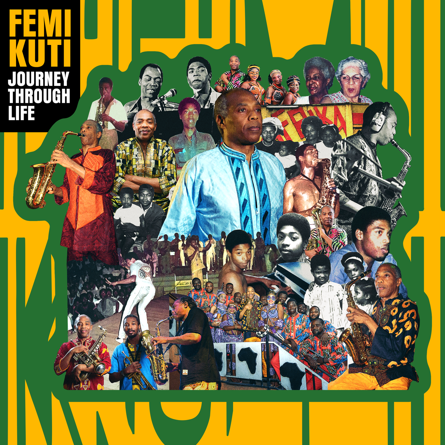 Femi Kuti - Journey Through Life Opaque Orange Vinyl LP