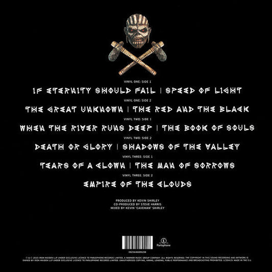 Iron Maiden – The Book Of Souls - 3 x VINYL LP SET