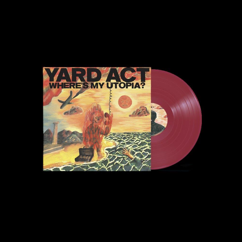 Yard Act - Where's My Utopia? Vineyard Of The North Red Wine Vinyl LP