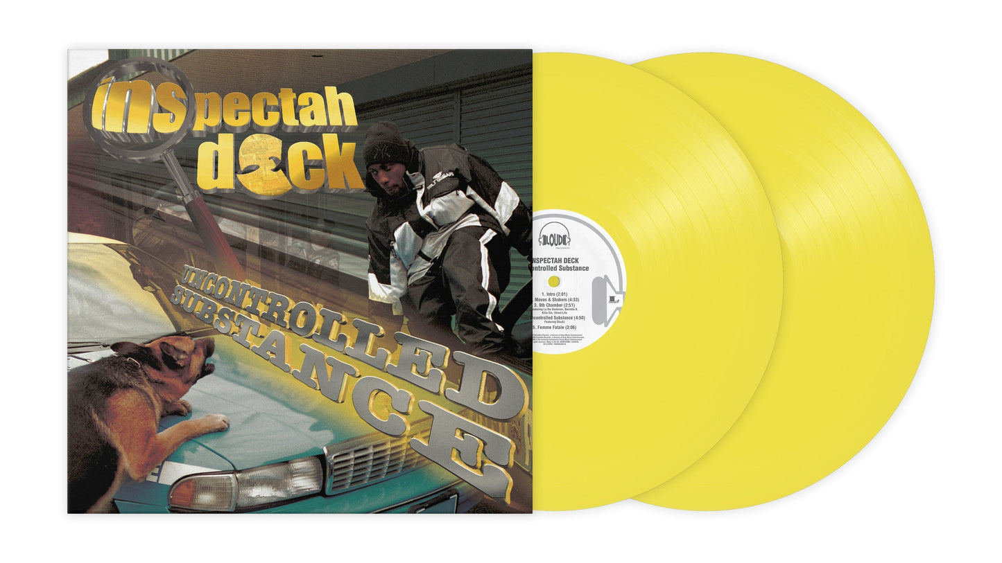 Inspecktah Deck - Uncontrolled Substances Yellow Vinyl 2LP