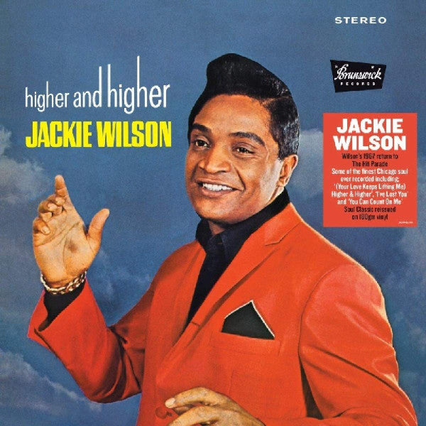 Jackie Wilson – Higher And Higher - 180 GRAM VINYL LP