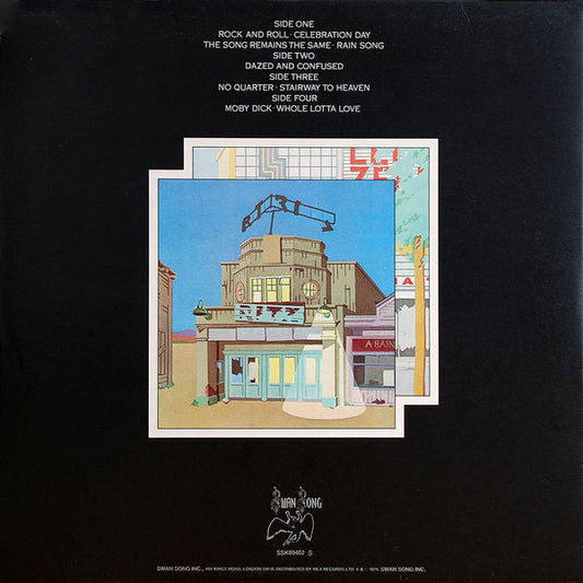 Led Zeppelin – The Soundtrack From The Film The Song Remains The Same - 2 x VINYL LP SET