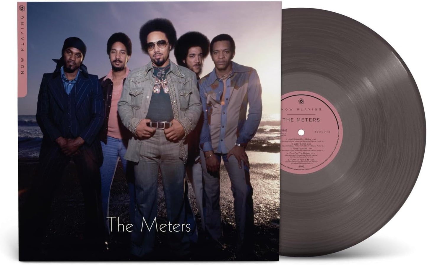 The Meters – Now Playing - BLACK ICE COLOURED VINYL LP - NEW