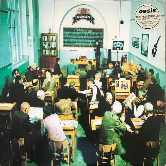 Oasis - Masterplan (Remastered) Silver Vinyl 2LP 25th Anniversary