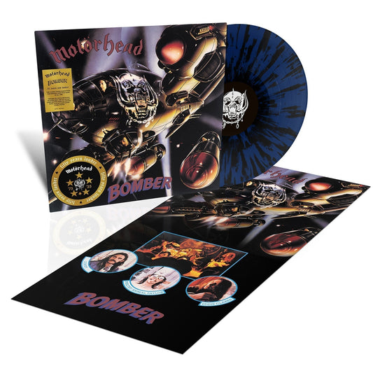 Motorhead - Bomber 50th Anniversary Ltd Tourquoise & Blue & Splatter Vinyl LP