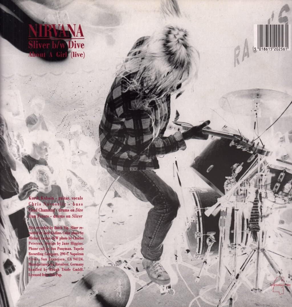 Nirvana – Sliver - VINYL 12" -ORIGINAL ISSUE
