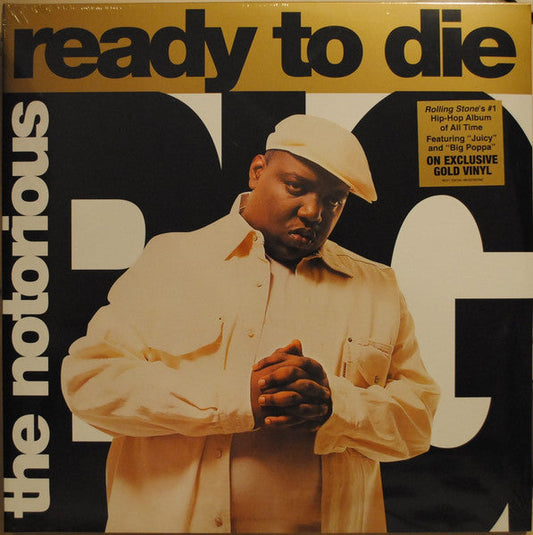 The Notorious B.I.G. – Ready To Die - 2 x GOLD COLOURED VINYL LP SET - NEW
