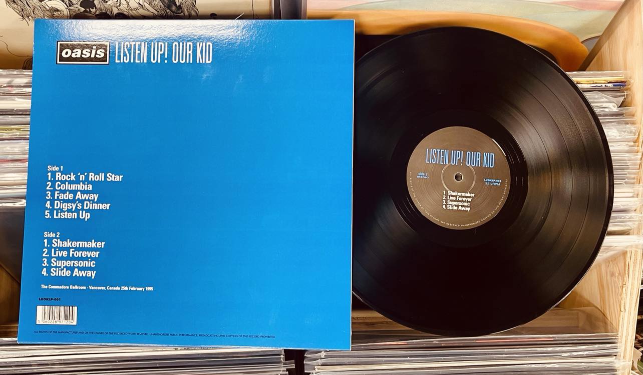 Oasis – Listen Up! Our Kid - VINYL LP
