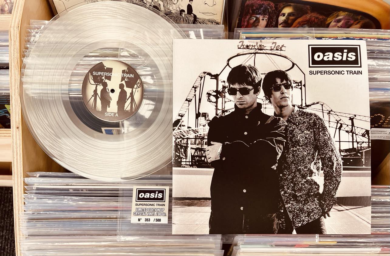 Oasis – Supersonic Train - CRYSTAL CLEAR COLOURED VINYL LP