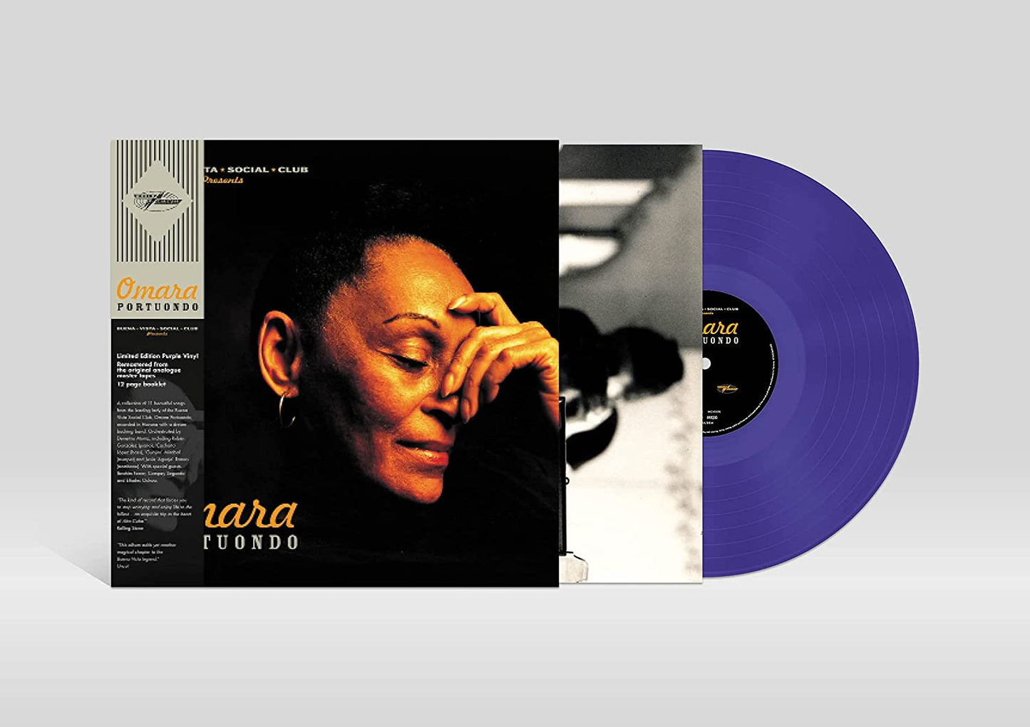 Omara Portuondo Buena Vista Social Club presents Omara Portuondo PURPLE COLOURED VINYL LP