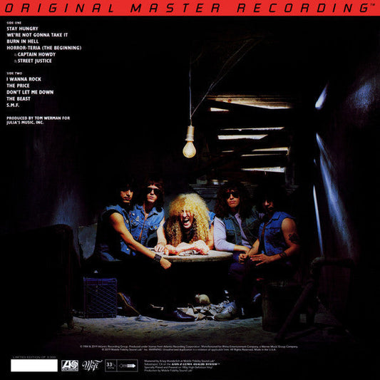 Twisted Sister – Stay Hungry - 180 GRAM VINYL LP MOBILE FIDELITY AUDIOPHILE ISSUE