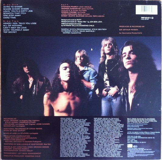 Ratt – Detonator - VINYL LP, ORIGINAL 1990 ISSUE