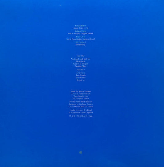 King Crimson - Beat 40th Anniversary Steven Wilson Re-mix Vinyl LP