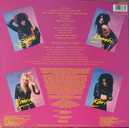 Pretty Boy Floyd – Leather Boyz With Electric Toyz - VINYL LP, ORIGINAL 1989 ISSUE