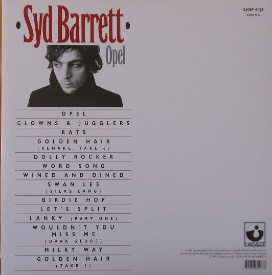 Syd Barrett – Opel - VINYL LP