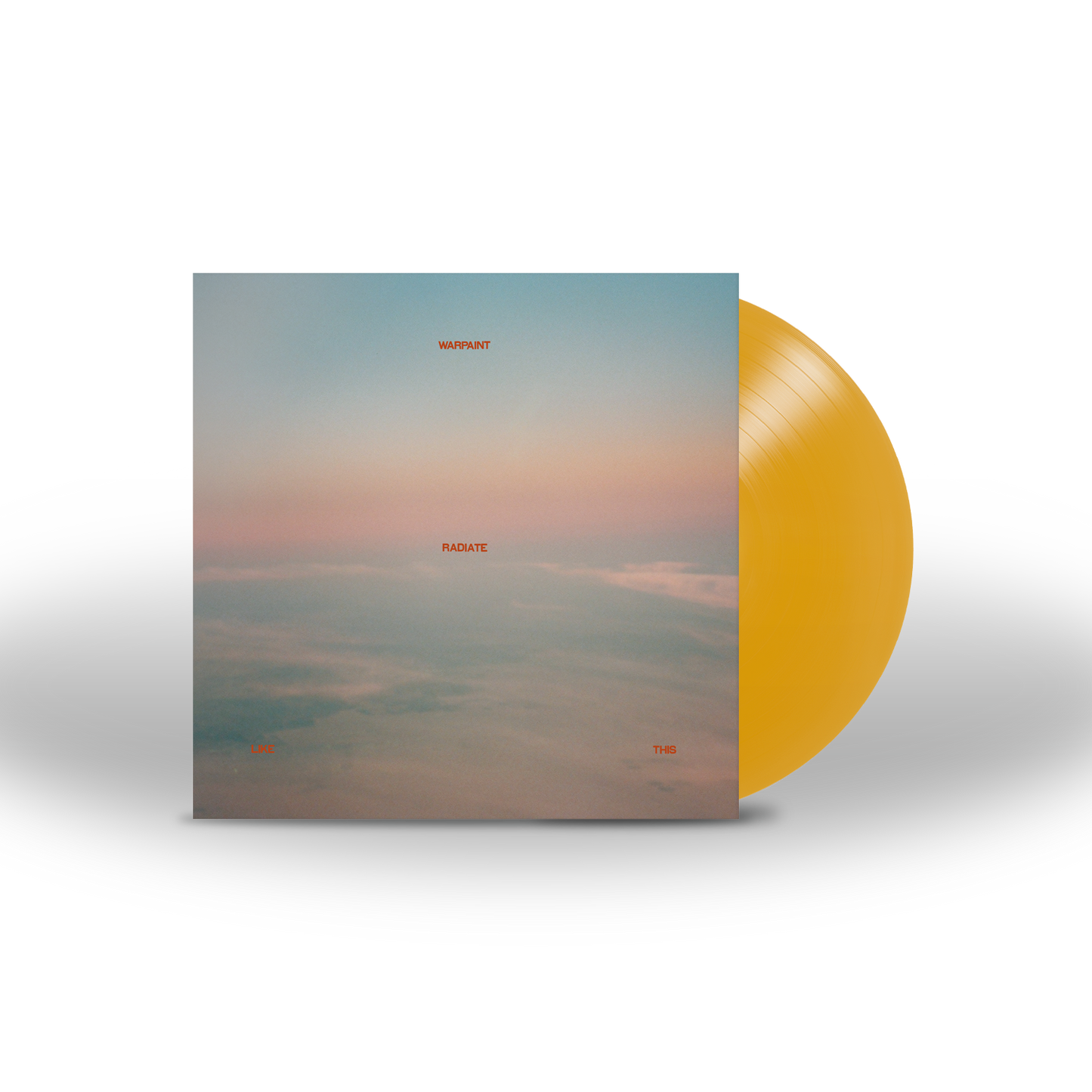 Warpaint - Radiate Like This Translucent Yellow Vinyl LP