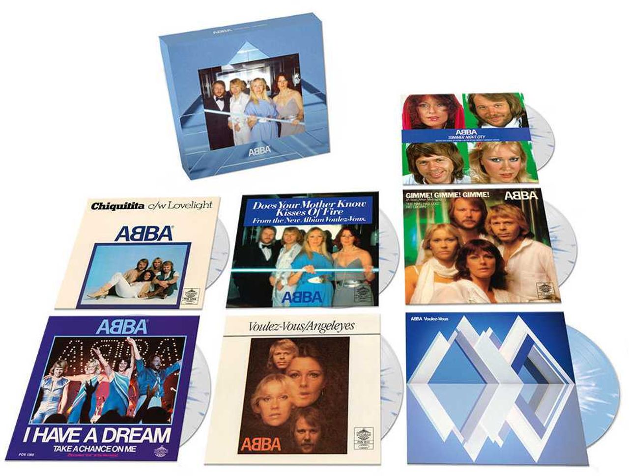 Abba Voulez-Vous - 7" Singles Boxset - Sealed UK 7" box set