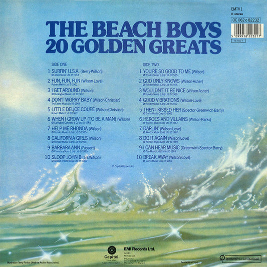 The Beach Boys – 20 Golden Greats - VINYL LP