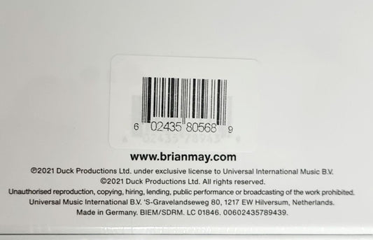 Brian May Back To The Light: Collectors Edition + Signed Art Print - Sealed UK Box set