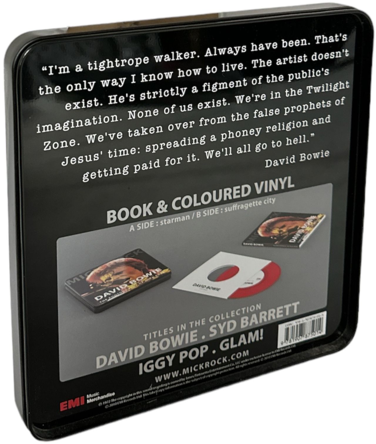 David Bowie David Bowie: The Photography Of Mick Rock + 7" UK 7" box set