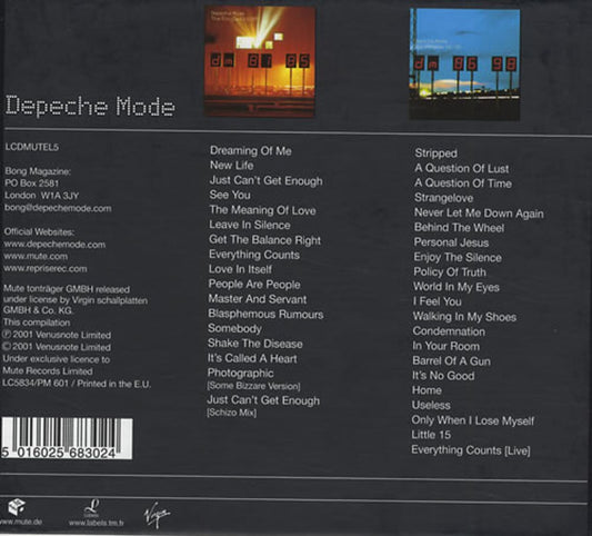 Depeche Mode The Singles 81>98 UK Box set
