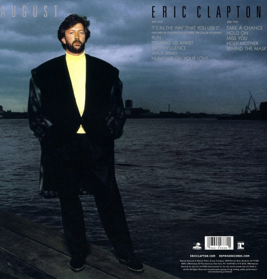 Eric Clapton – August - VINYL LP