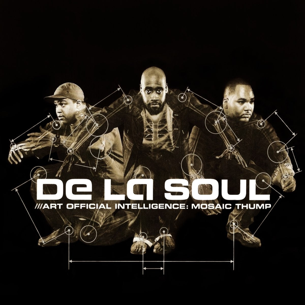 De La Soul - Art Official Intelligence: Mosaic Thump Clear Vinyl 2LP