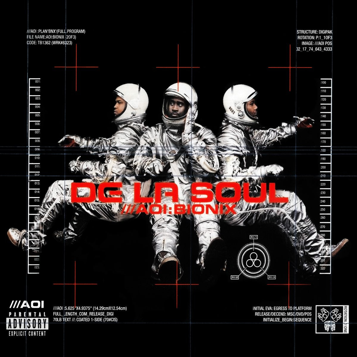 De La Soul - AOI: BIONIX Clear Vinyl 2LP