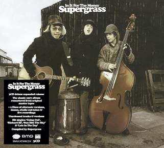 Supergrass - In It For The Money Ltd Torquoise Vinyl LP + White Vinyl 12"