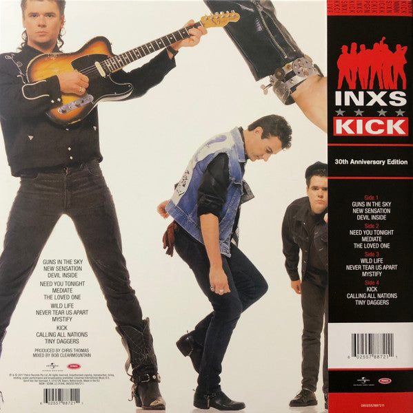 INXS – Kick - 2 x 180 GRAM VINYL LP SET - HALF SPEED MASTER