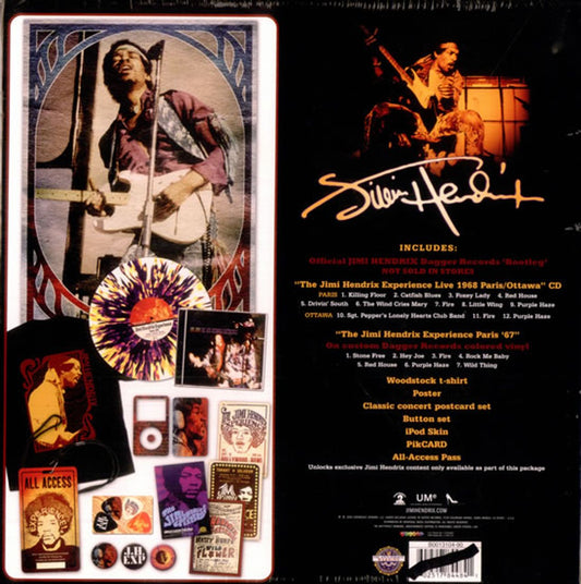 Jimi Hendrix Live 1967/68 Paris/Ottawa - XL - Sealed US Box set