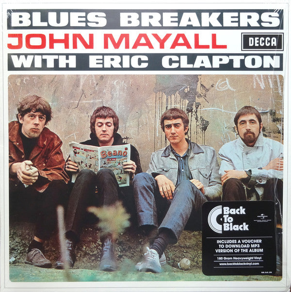 John Mayall With Eric Clapton – Blues Breakers - 180 GRAM VINYL LP - NEW