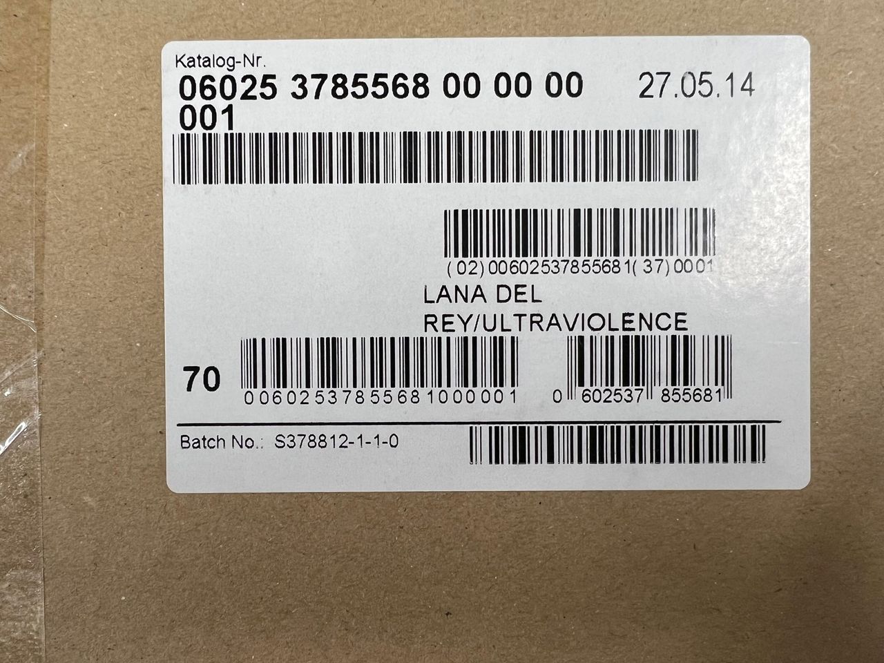 Lana Del Rey Ultraviolence - Deluxe Edition - Sealed UK Box set