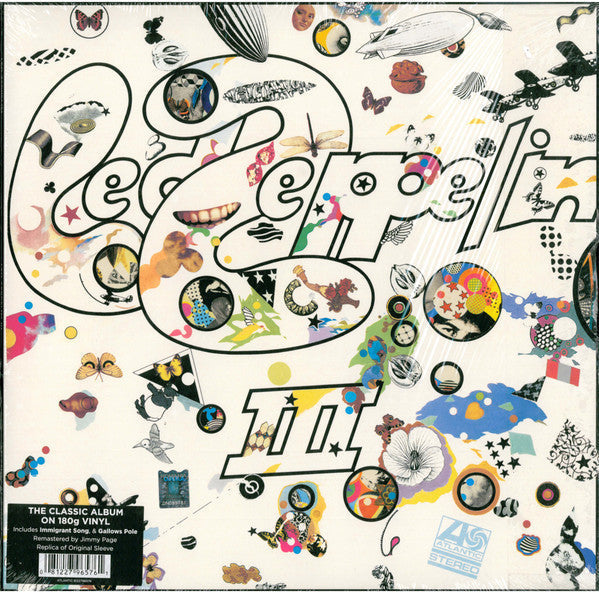 Led Zeppelin – Led Zeppelin III - 180 GRAM VINYL LP - NEW