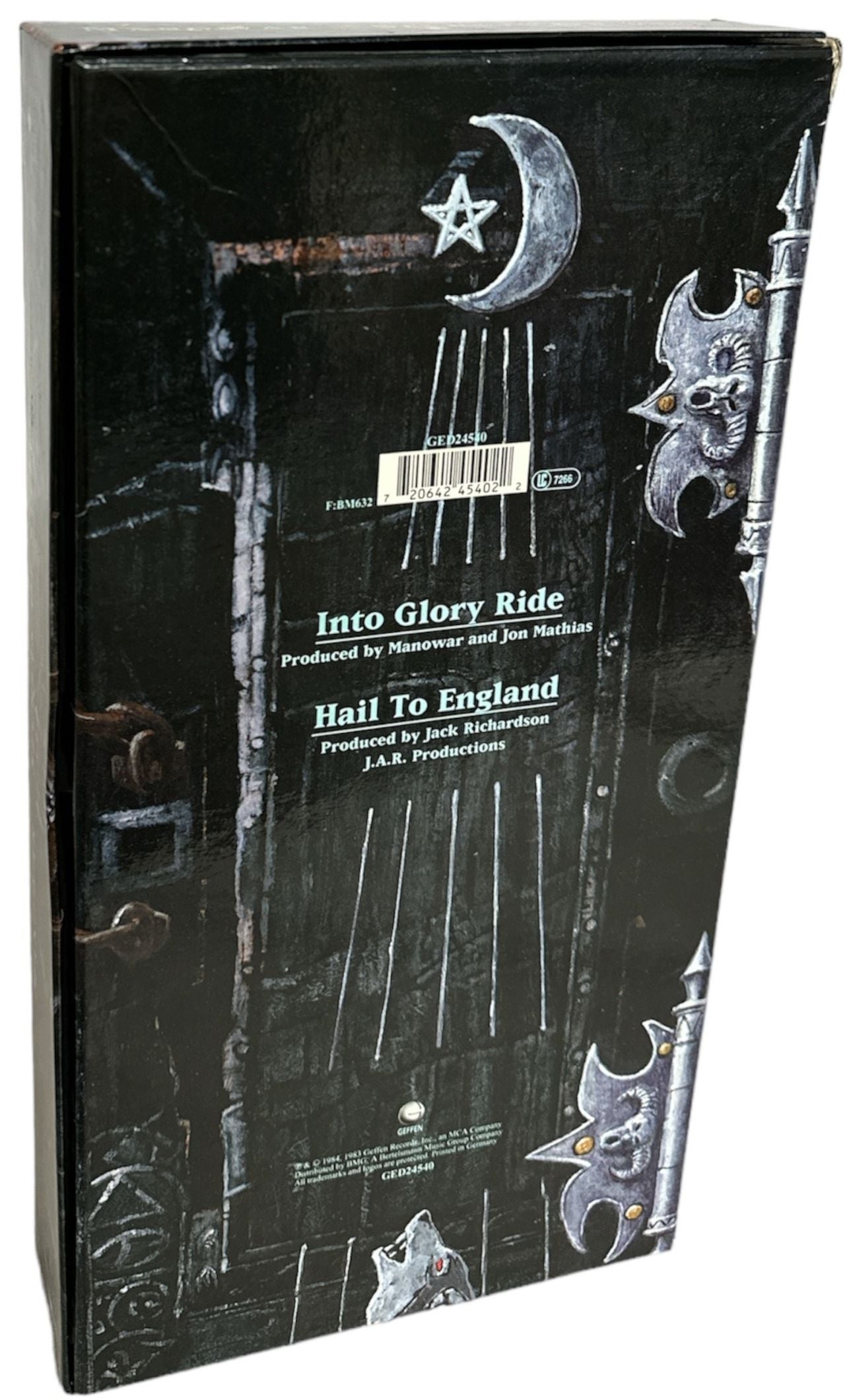 Manowar Secrets Of Steel German Box set