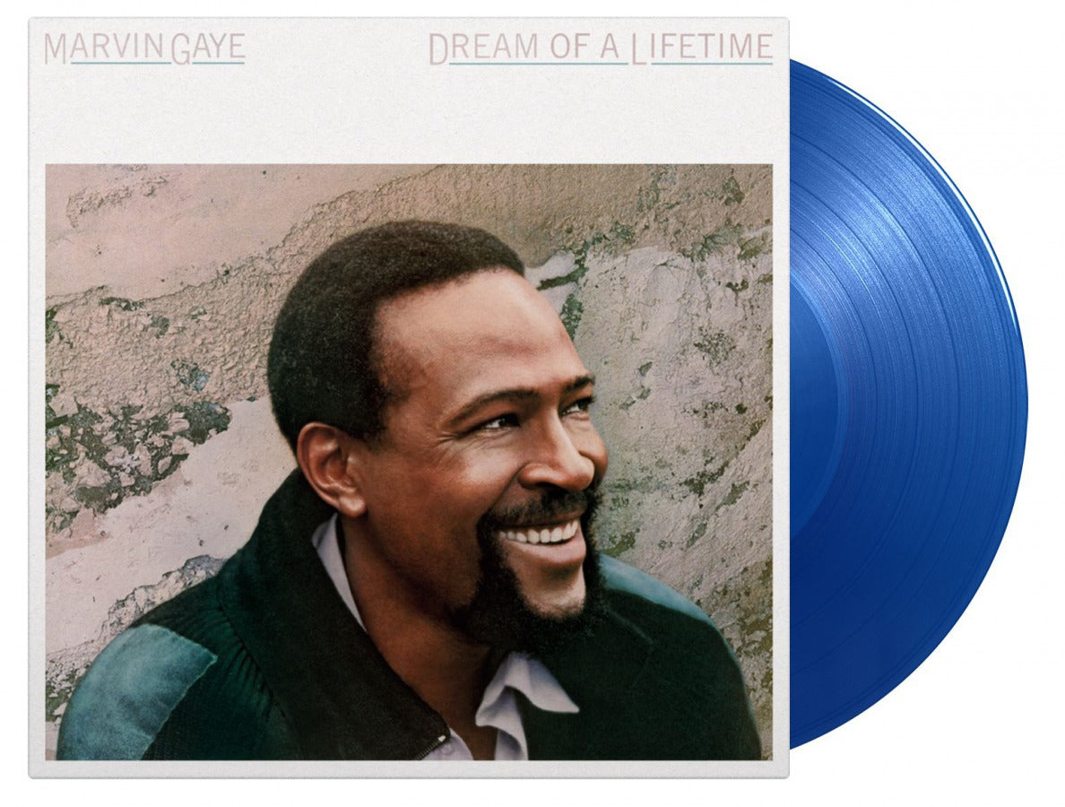 Marvin Gaye – Dream Of A Lifetime - TRANSPARENT BLUE COLOURED VINYL LP - NUMBERED