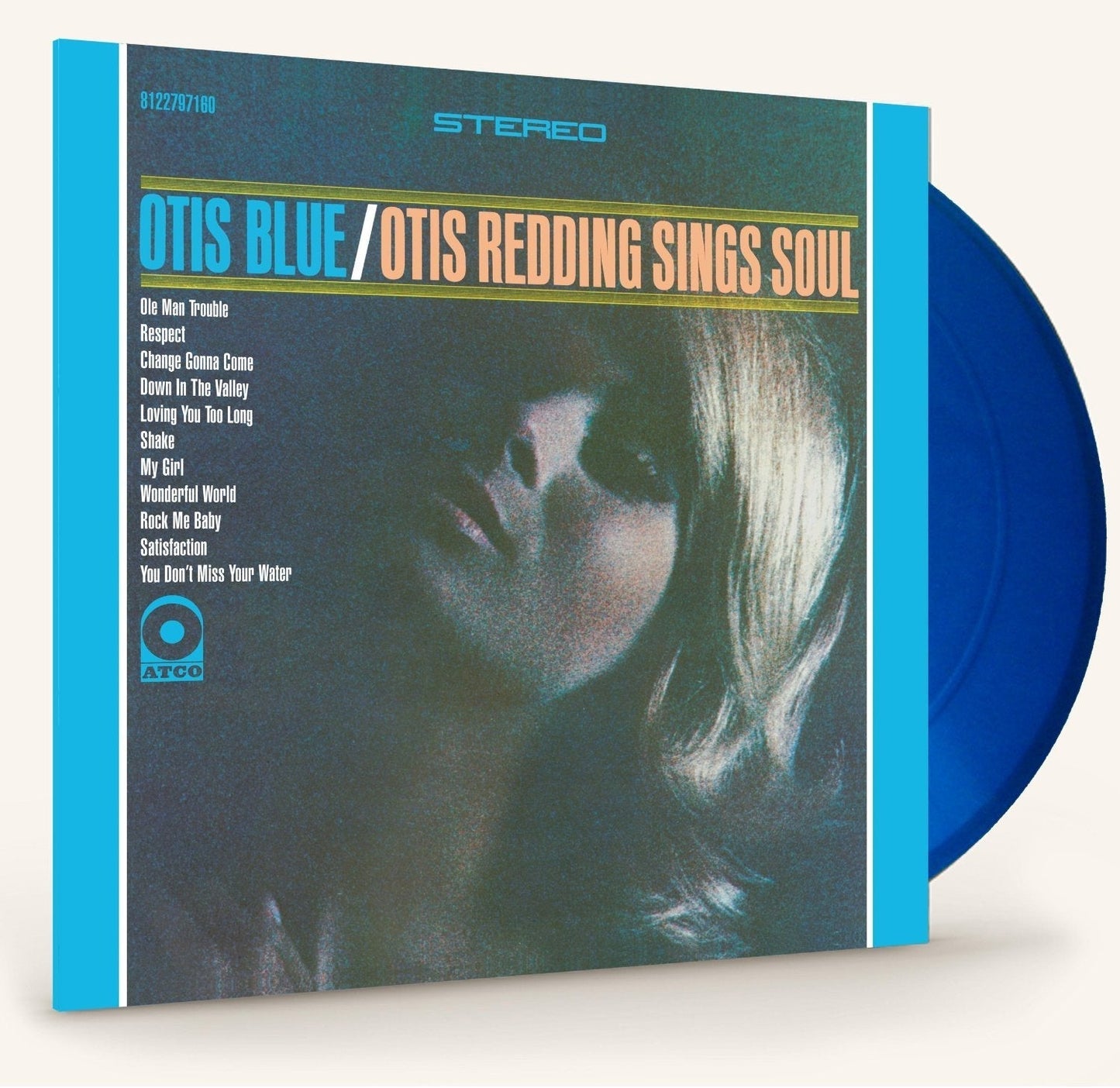 Otis Redding – Otis Blue - BLUE COLOURED VINYL LP - NEW