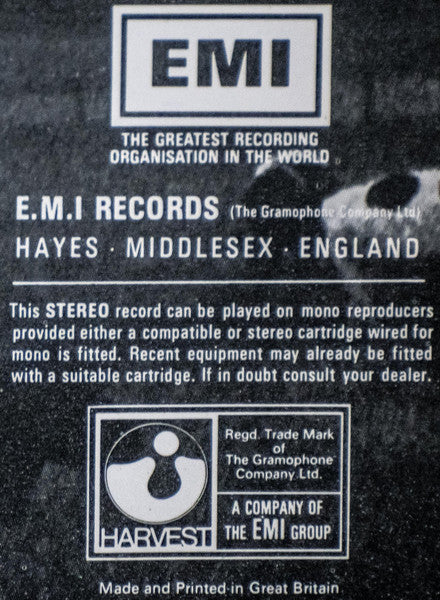 Pink Floyd – Atom Heart Mother - ORIGINAL VINYL LP on Harvest from 1970