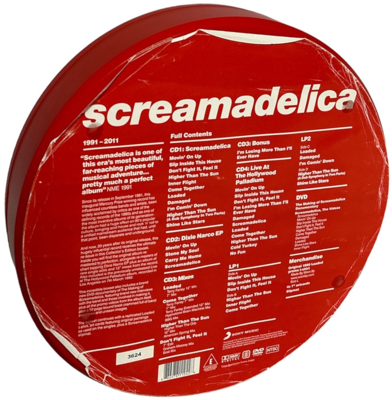 Primal Scream Screamadelica - EX UK Box set