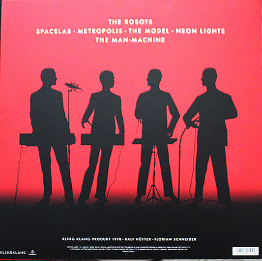 Kraftwerk - Man Machine Red Vinyl LP
