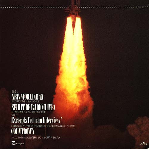 Rush – Countdown - VINYL 12"