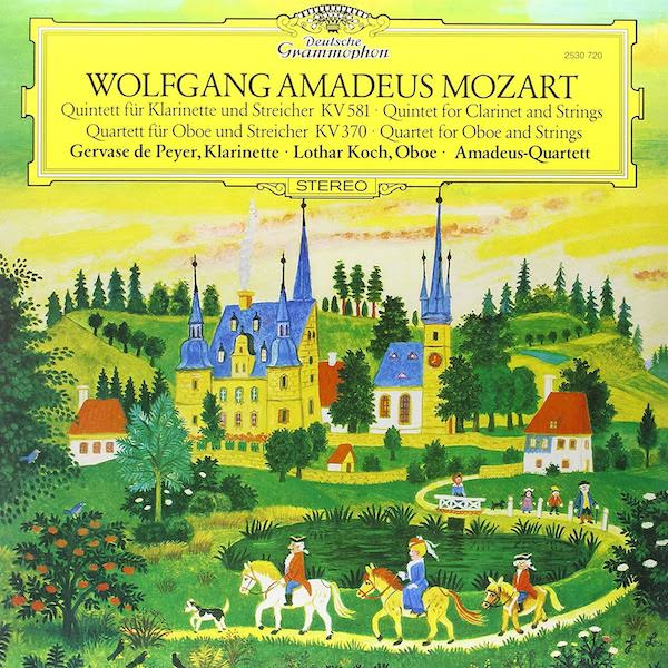 Wolfgang Amadeus Mozart | Clarinet Quintet / Oboe Quartet (w/ Amadeus Quartet) | Album