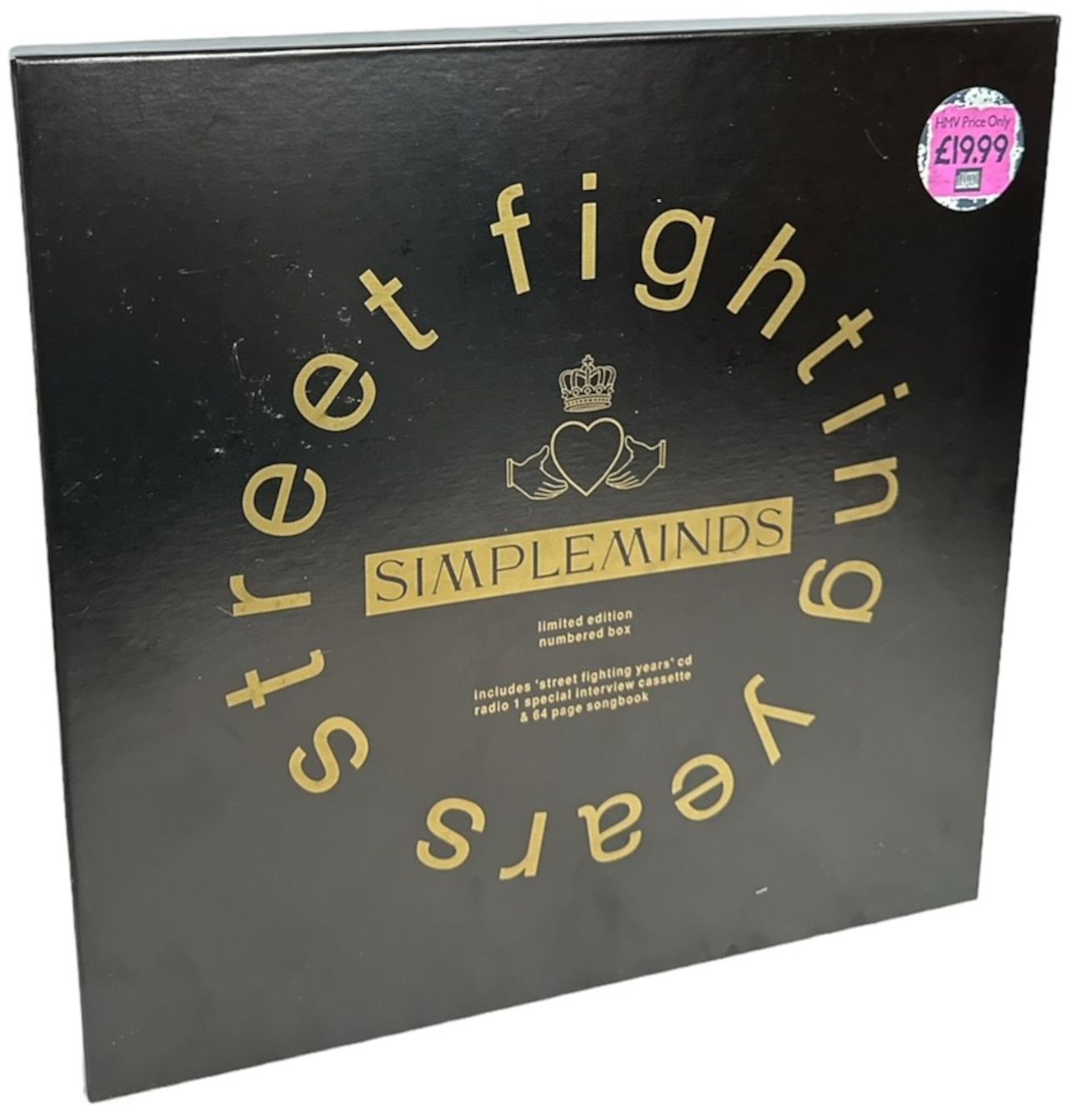 Simple Minds Street Fighting Years - CD Box UK Box set
