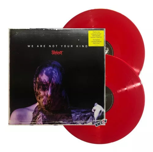Slipknot – We Are Not Your Kind - 2 x RED COLOURED VINYL LP SET